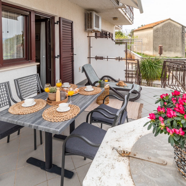 Kitchen, Apartmani Marija&Anton Dujmović, Villa Marina&Apartments Dujmovic Malinska