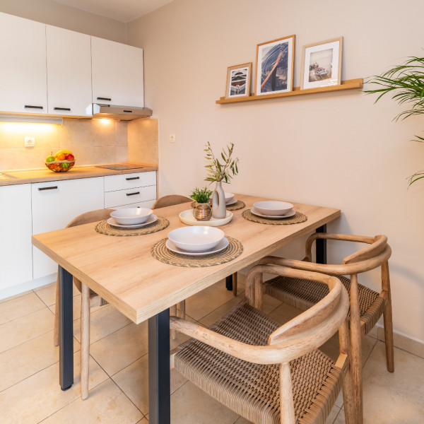 Kitchen, Apartmani Marija&Anton Dujmović, Villa Marina&Apartments Dujmovic Malinska