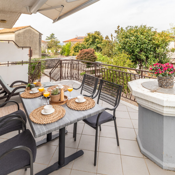 Kitchen, Apartmani Marija&Anton Dujmović, Villa Marina&Apartments Dujmovic Malinska