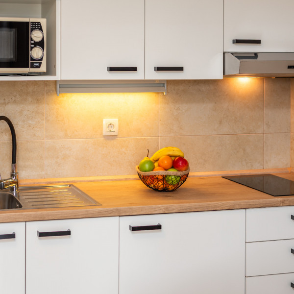 Kitchen, Apartmani Marija&Anton Dujmović, Villa Marina&Apartments Dujmovic Malinska